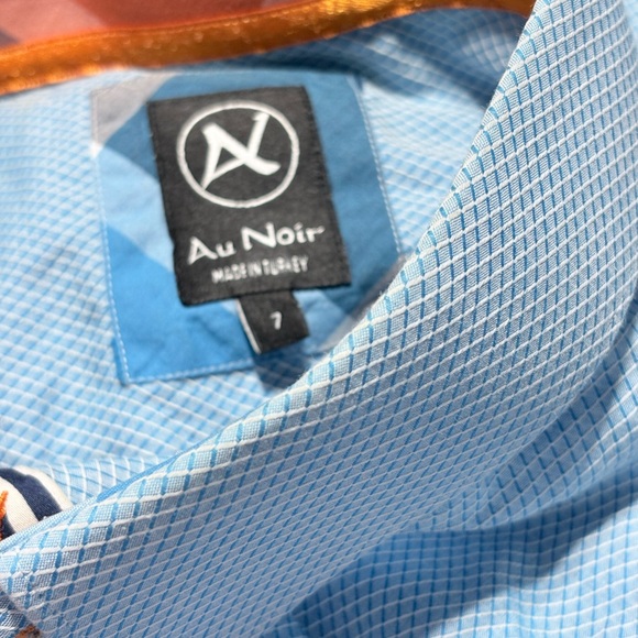 Men's Blue Button-Up Jacket - Picture 12 of 12